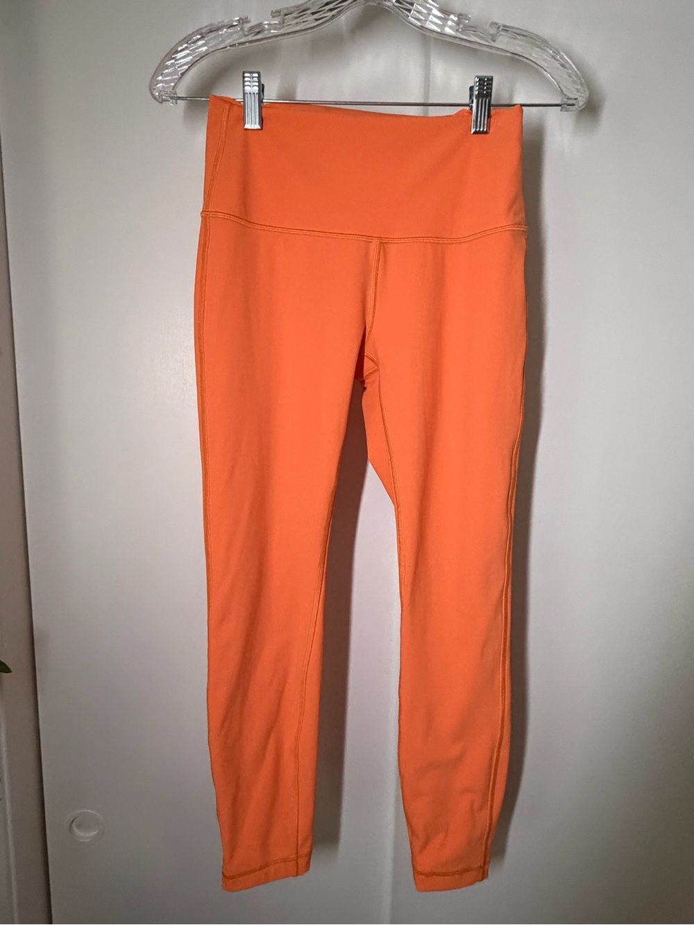 Lululemon Wunder Under High Rise Full-on Luxtreme 25" Orange Soda